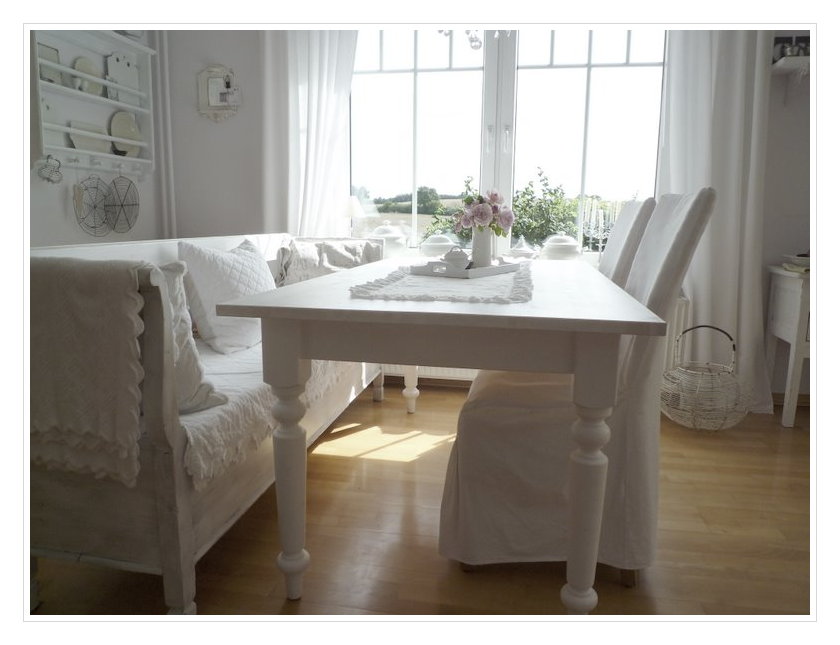 Wohnwohltaten - der Blog: Eßzimmer mit neuem Tisch