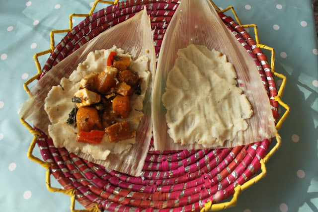 tamales from scratch,  msmarmitelover's Frida Kahlo supperclub