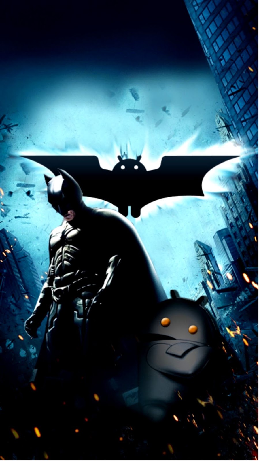 Batman Logo Android Wallpaper Batman Logo Android Wallpaper