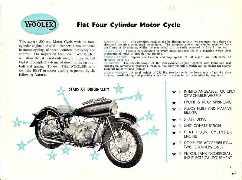 The magnificent Wooler flat 4 Return of the Cafe Racers