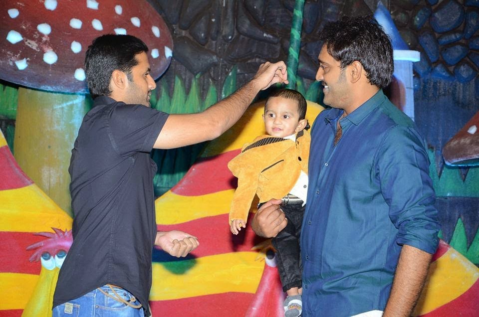 Nitin Latest Stills At Ajay Son Birthday Celebrations Nitin Latest Stills At Ajay Son Birthday Celebrations