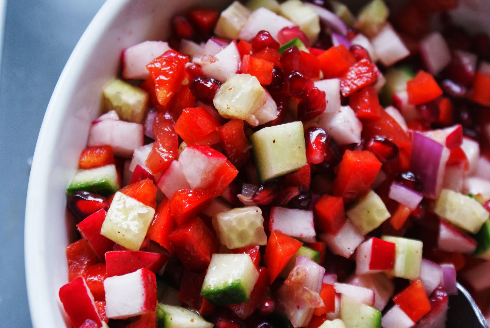 Christmas confetti salad The KitchenMaid