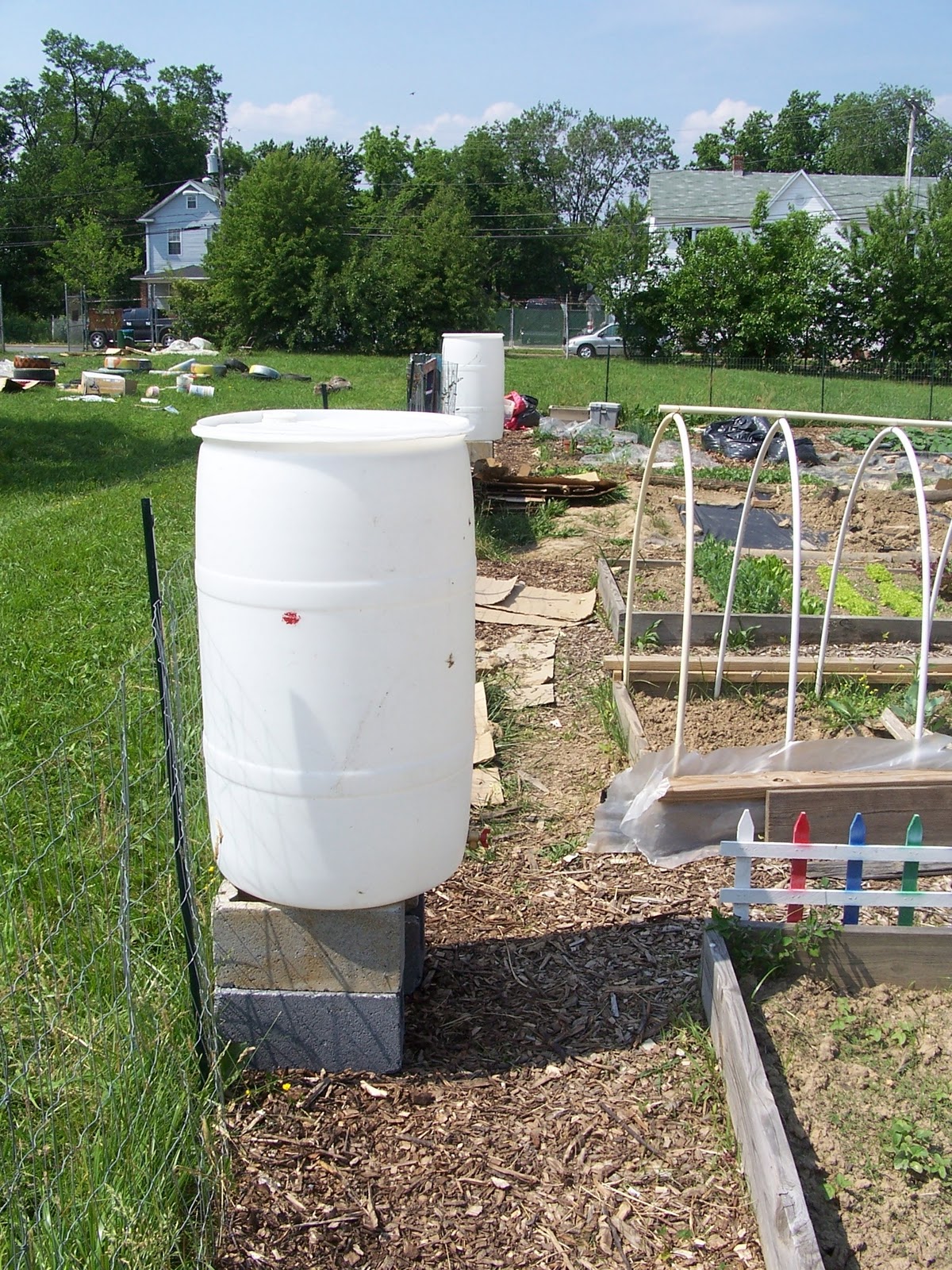 CCYD Building Trades Program Mini Gravityfed Irrigation Spring 2011