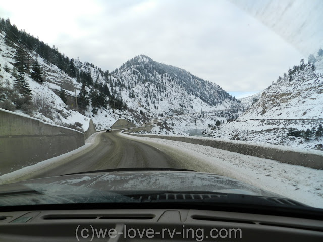 We begin climbing out of the canyon as we approach Lytton, BC