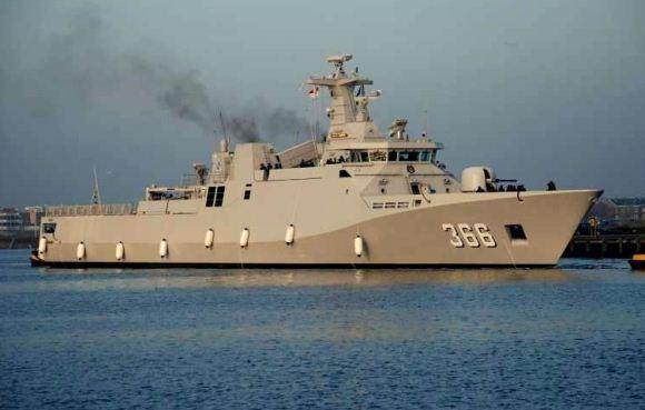 JHON DEMOS SILALAHI KRI Sultan Hasanuddin366 Tiba di Koarmatim