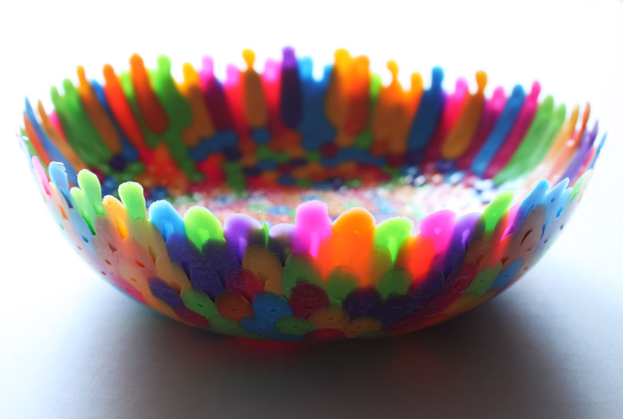 Melted Plastic Beads