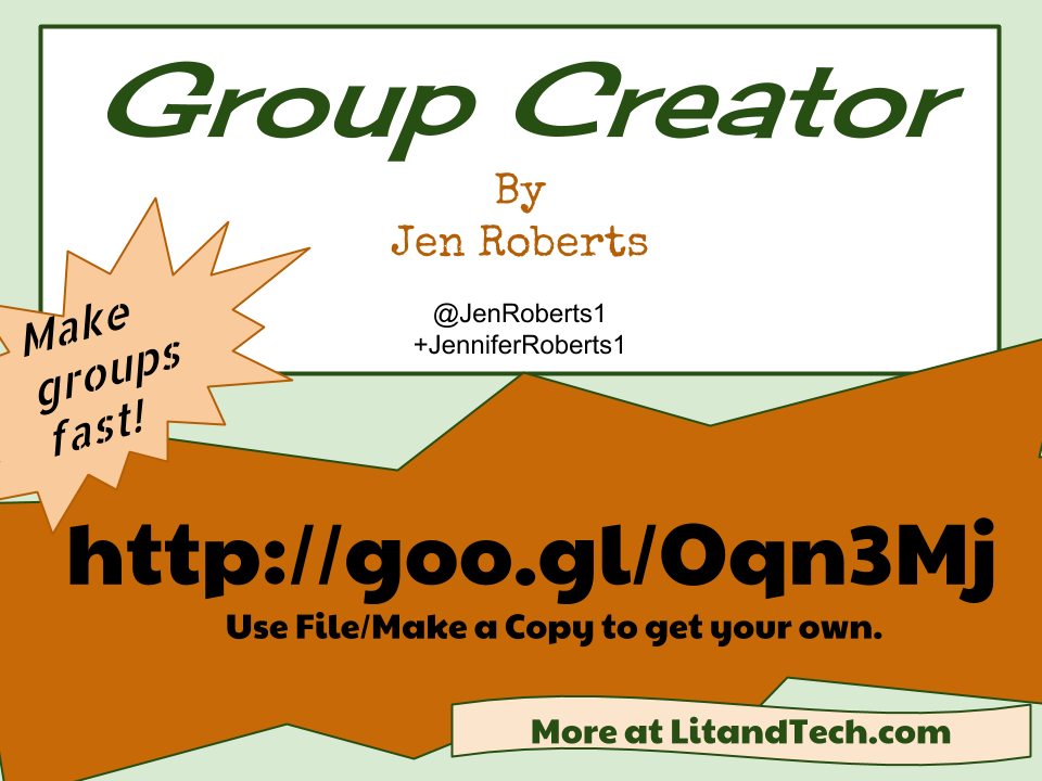 Get the Group Creator (It's Free)