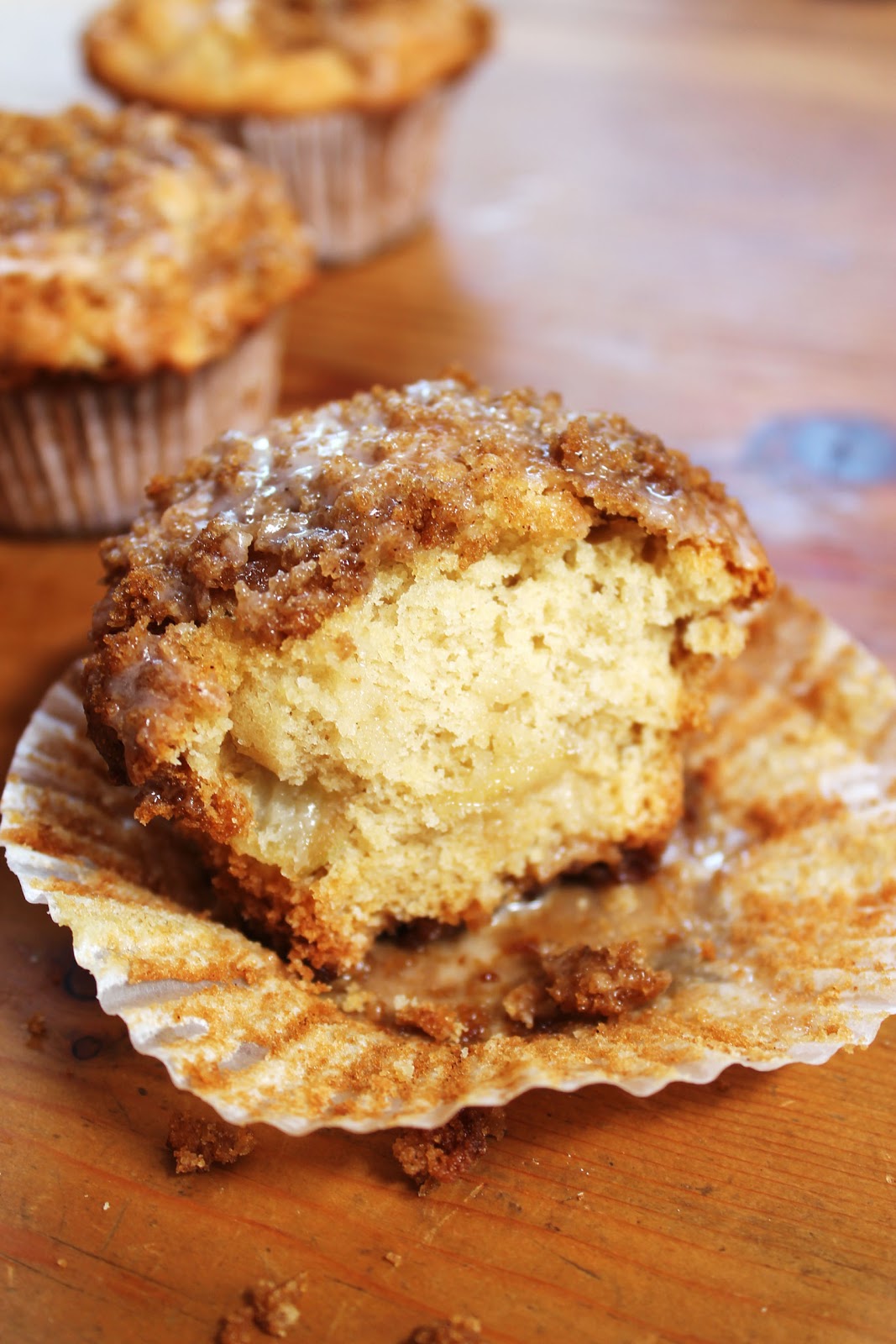 Food Nasty Cinnamon crumble apple muffin