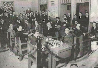 Campeonato de Cataluña por equipos de 1932, sala de juego