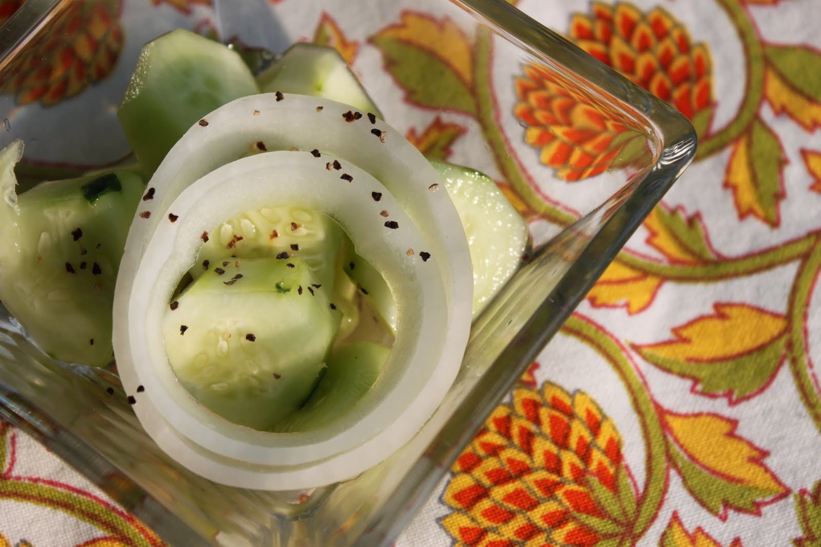 A WellSeasoned Life Marinated Cucumbers