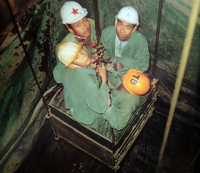 Miners on the way down