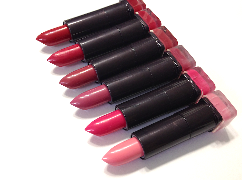 Cover Girl LipPerfection Lipcolor review swatches Tempt, Eternal, Ravish, Tantalize, Bombshell, Yummy