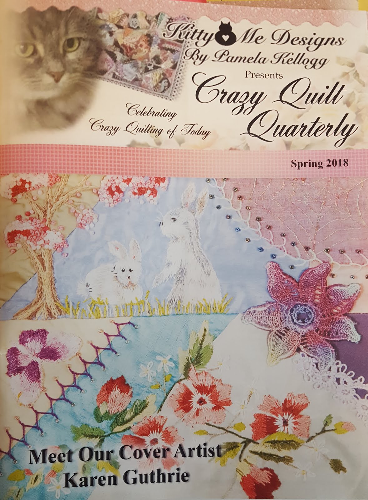 Crazy Quilt Quarterly, Spring 2018