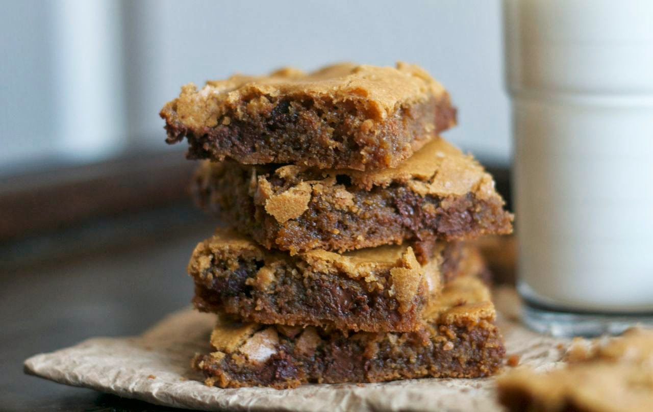 Butterscotch Chocolate Chip Brownies 365 Days of Baking and More