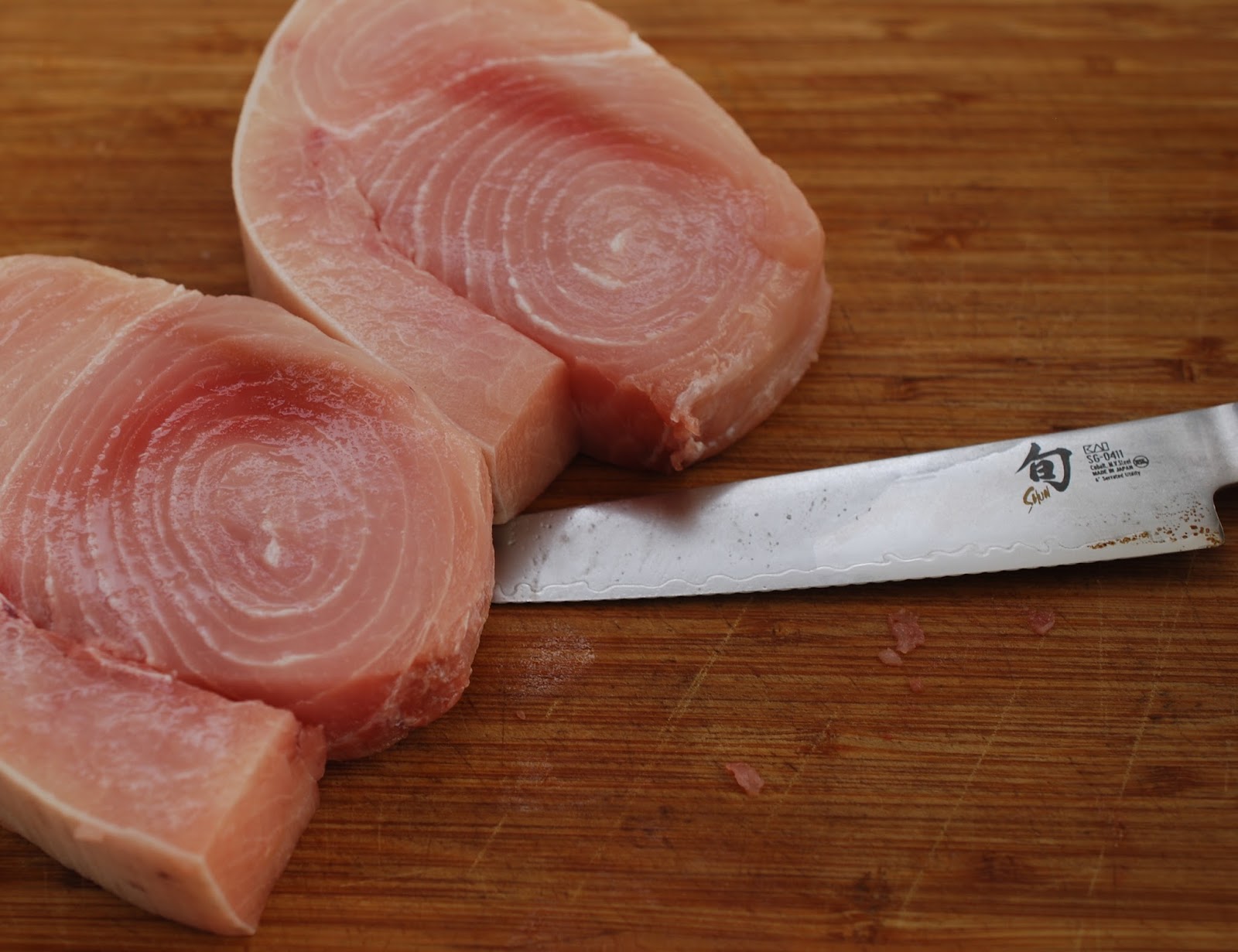 Cooking with Larue Sous Vide Cooking Swordfish with Olive Gremolata