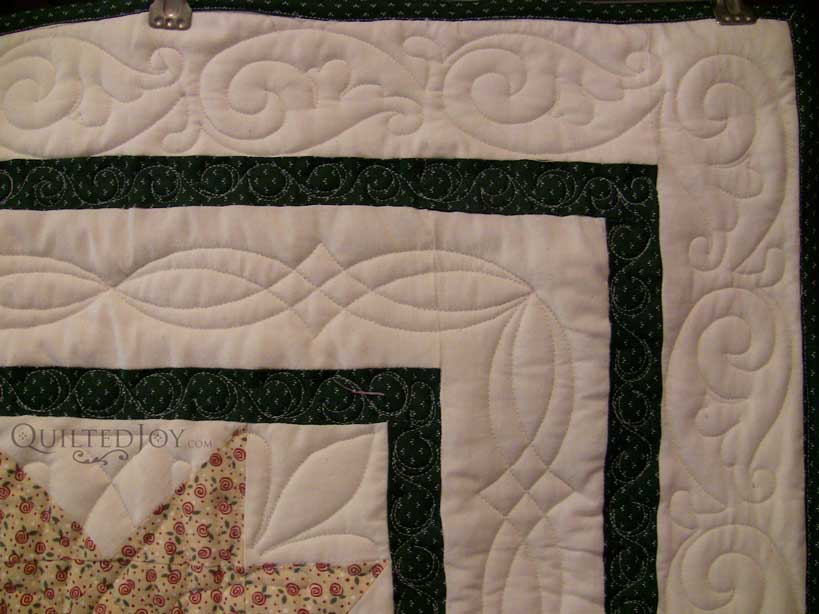 Joann's Ohio Star Quilt Quilted Joy