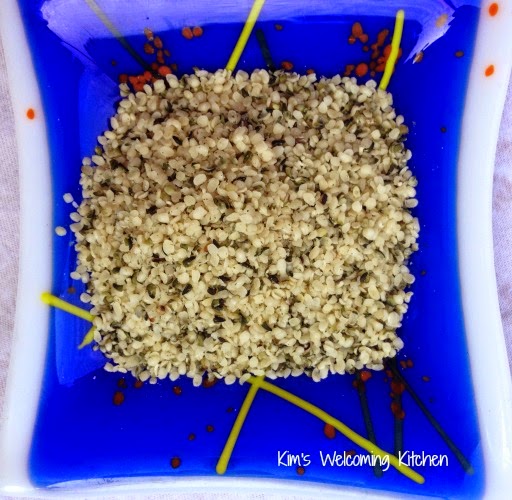 Combine hemp hearts or hemp seeds with water to make your own hemp milk.