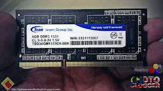 RAM for the laptop