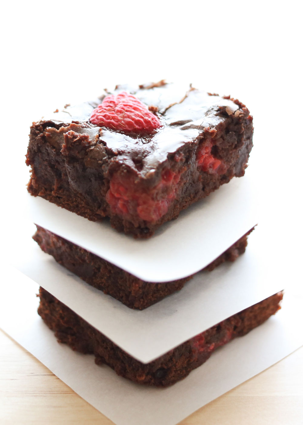 Barefeet In The Kitchen Chocolate Raspberry Brownies {traditional and