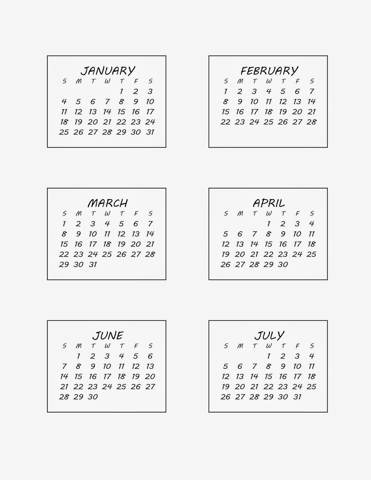 six month calendar related keywords suggestions six six months calendar