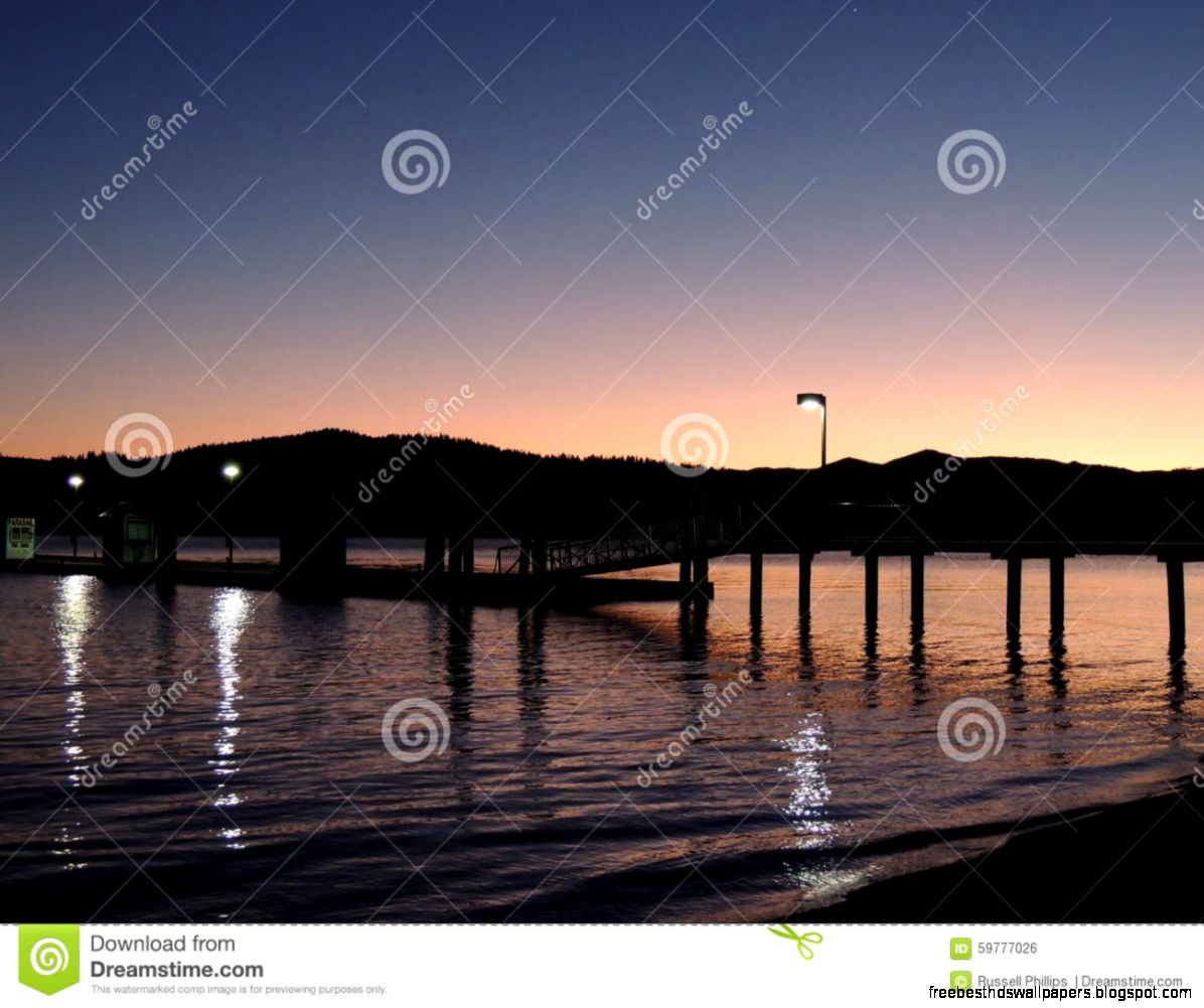 Lakeside Sunset Reflection At Twilight Stock Photo Image 59777026 Lakeside Sunset Reflection At Twilight Stock Photo Image 59777026