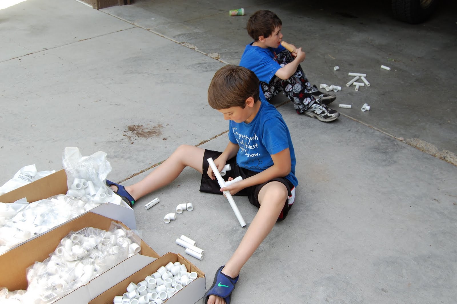 How To Make A Marshmallow Gun & Our 4th of July Booth!! Or so she says...