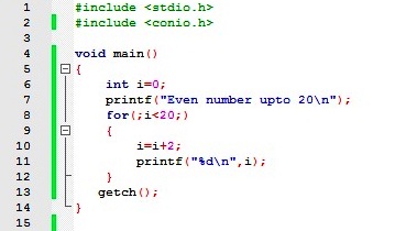Program To Display Even Numbers In Java