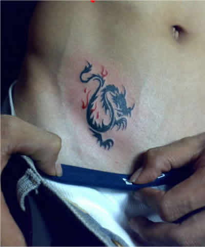 Cool Small Dragon Tattoos Ideas For Men