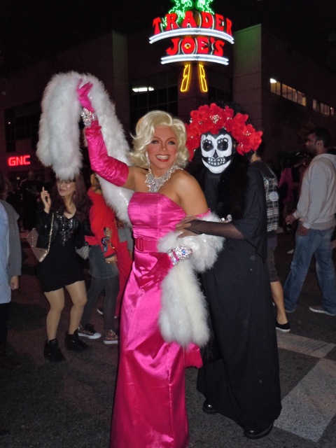 WEHO Halloween Carnaval Marilyn Monroe