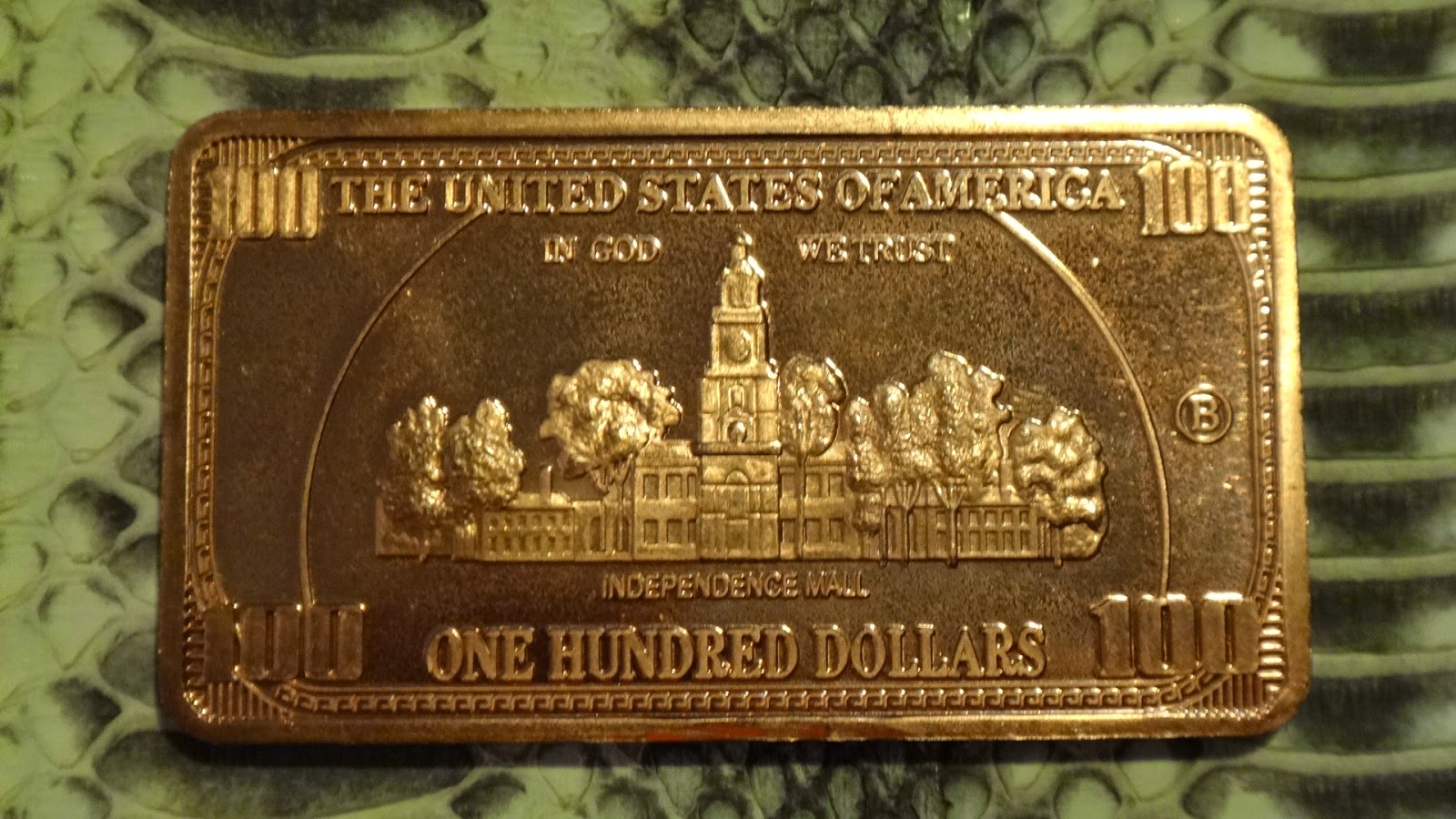 Base Metals Bullion Various Copper Bullion Art Bars 1oz, 10 gram and 5