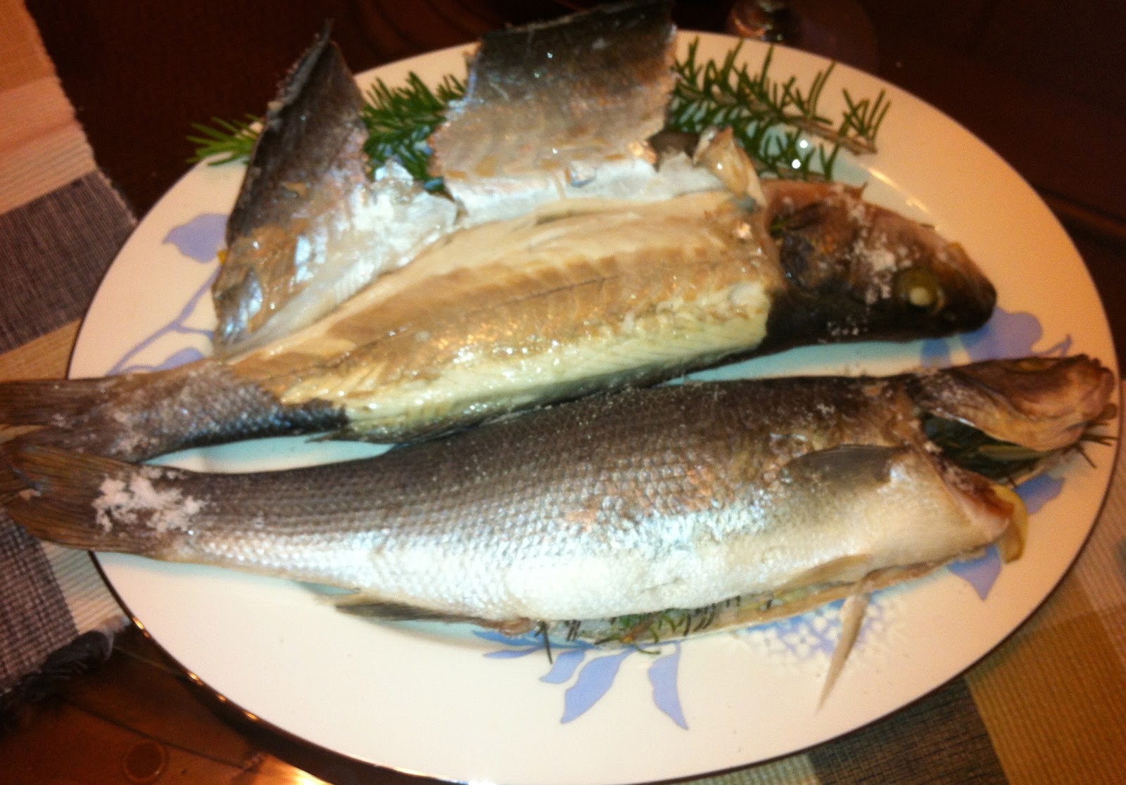 TASTE OF HAWAII BRANZINO SEA BASS BAKED IN SALT CRUST