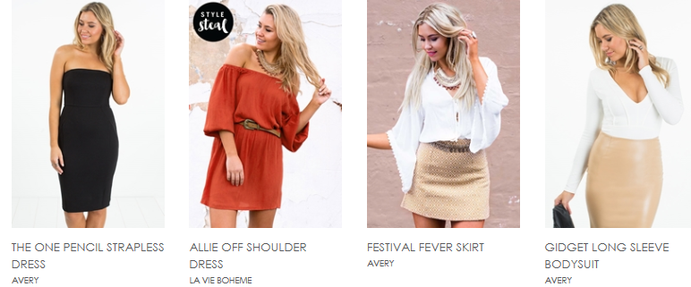 young women's clothing boutique