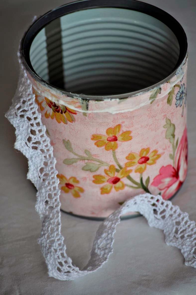 Beautiful Girlhood How to Make Pretty Fabric Covered Tins