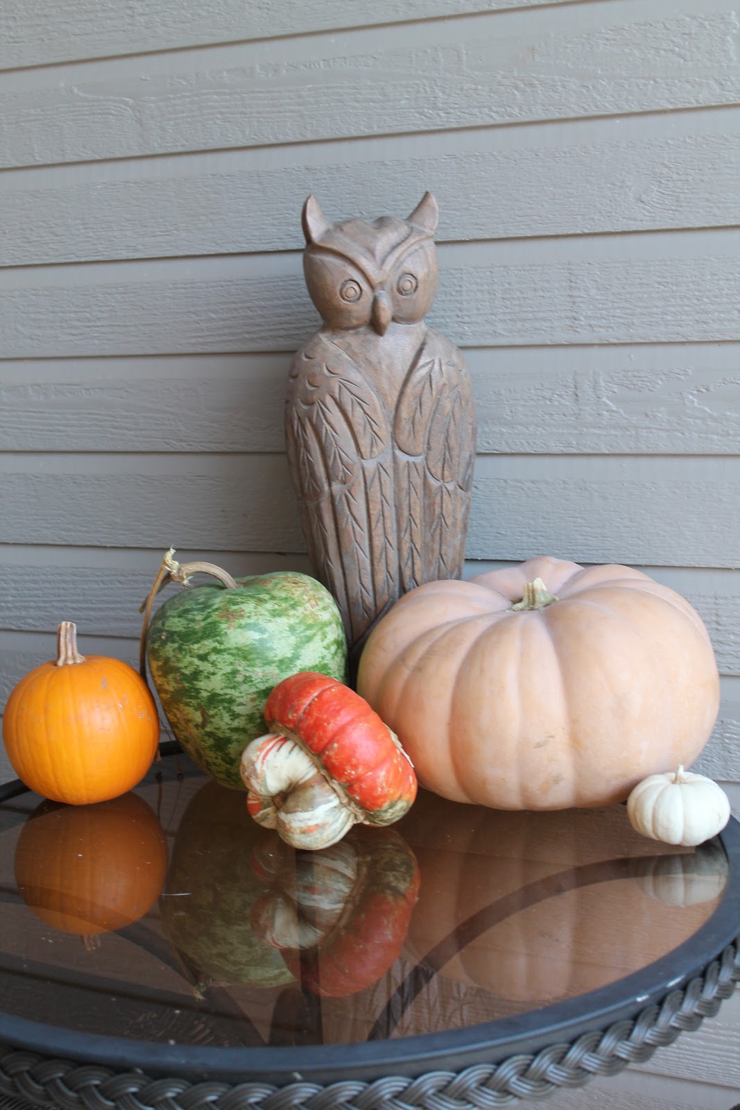 Texas Homemaking Simple Living Decorating with Pumpkins and Gourds