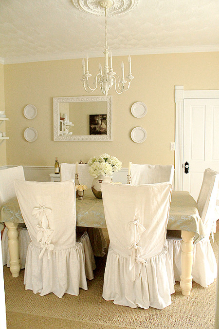 Dining Room Chair Back Covers