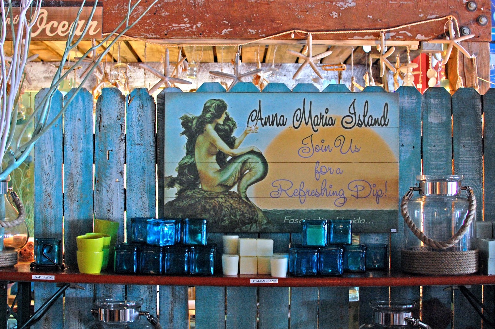 The Redolent Mermaid Anna Maria Island Sand Dollar Gift Shop