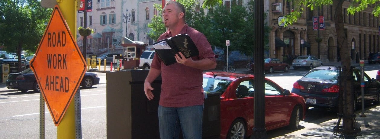 Preaching in Minneapolis