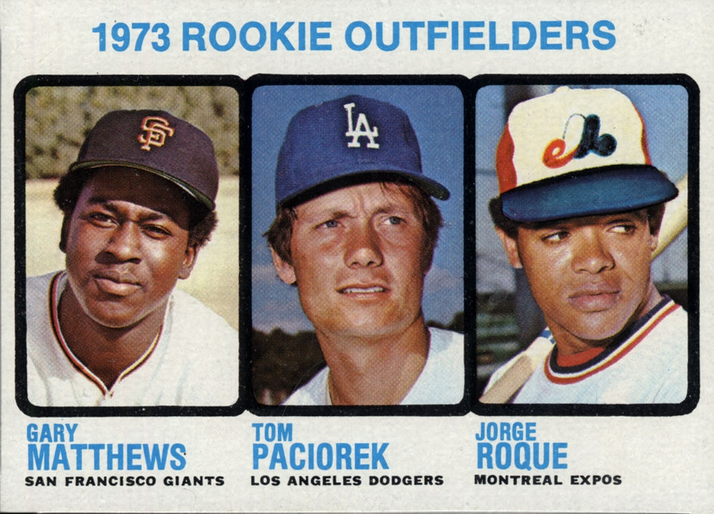Rating The Rookies 1973 Topps Rookie Outfielders Gary Matthews, Tom