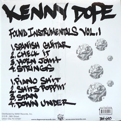 Kenny Dope – Found Instrumentals Volume 1 – 12" – 2001