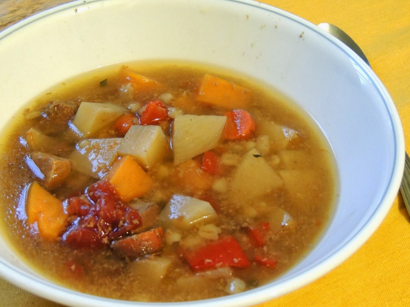 Simple Food Everyday Beef and Moose Barley Soup