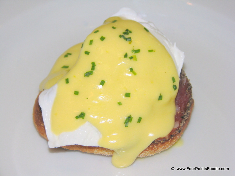 The Four Points Foodie Columbus Peppered Salame Eggs Benedict