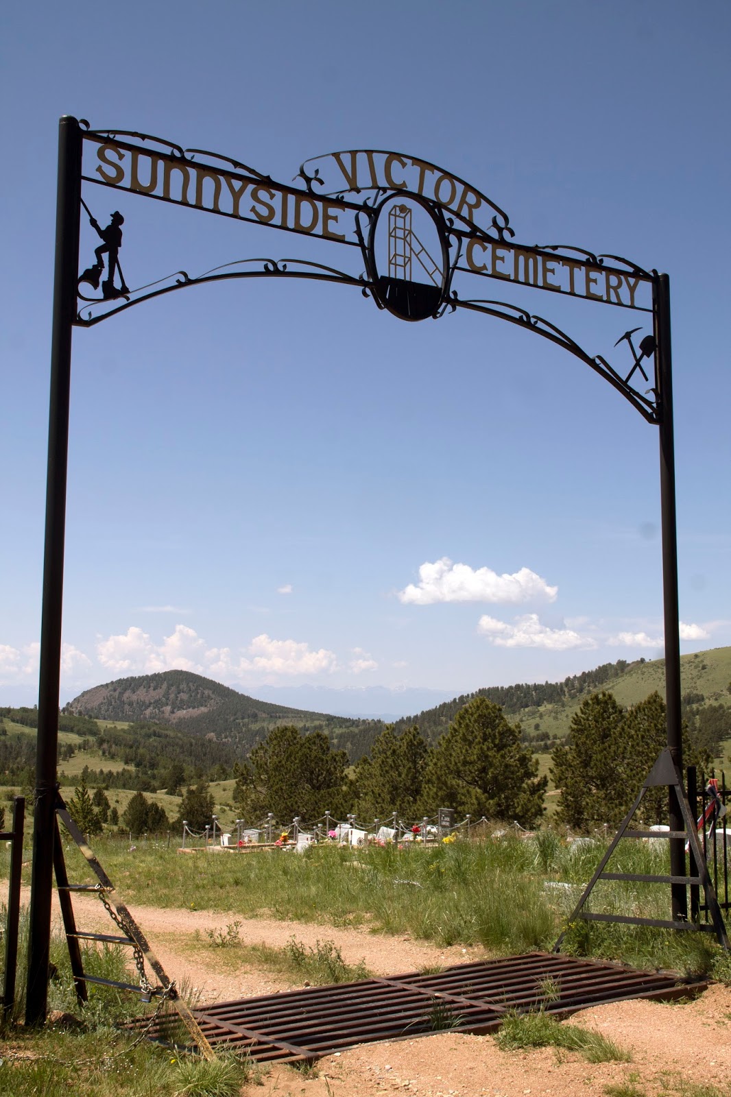 περιπλάνηση Sunnyside Cemetery, Victor, CO