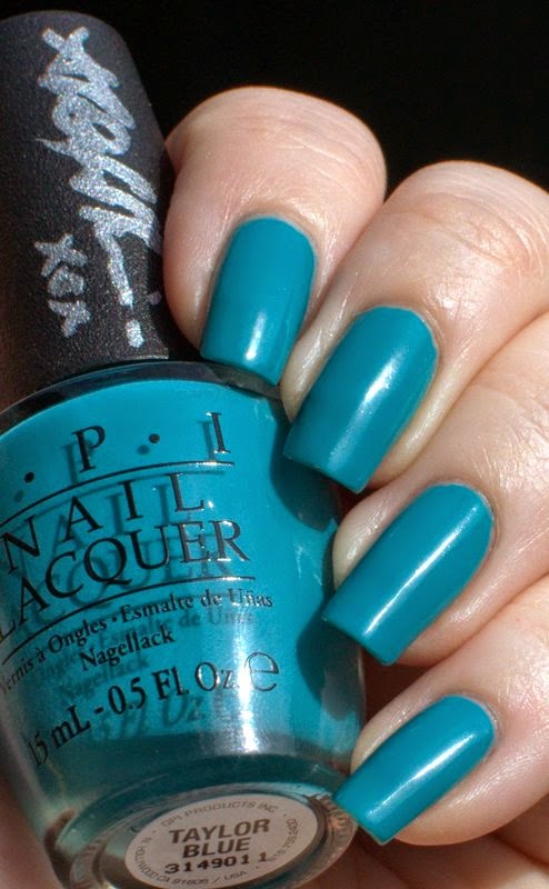 OPI Taylor Blue signed by Alex O'Loughlin