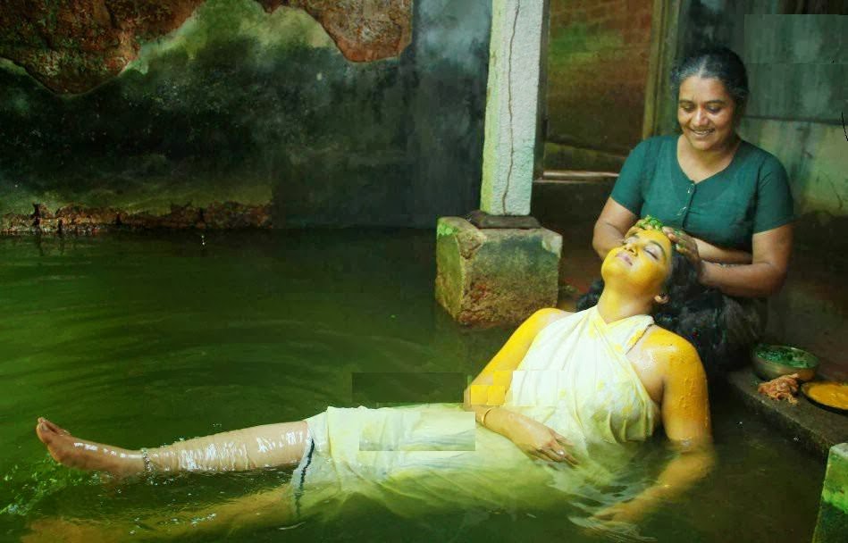 Actress Lena Hot Bath Scene Pics From Ayal Malayalam Movie FILM
