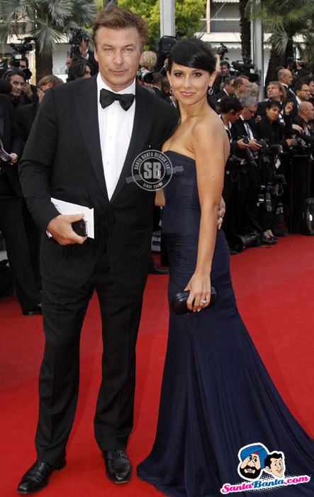 Actor Alec Baldwin and Hilaria Thomas arrive on the red carpet for the screening of the film 'Mud', in competition at the 65th Cannes Film Festival - (17) - Cannes Film Festival 2012 Pics