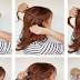 Waterfall Half Twist Hairstyle Tutorial