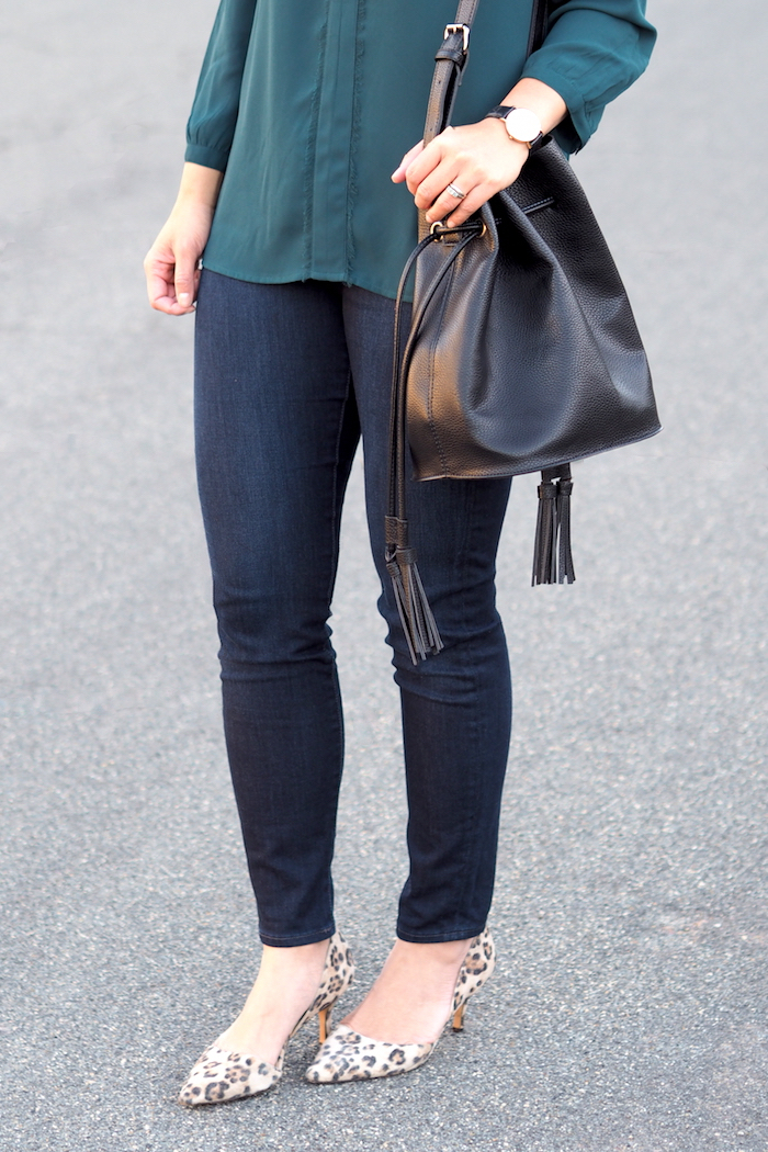 Putting Me Together 3 Steps to Dress Up Denim for the Holidays