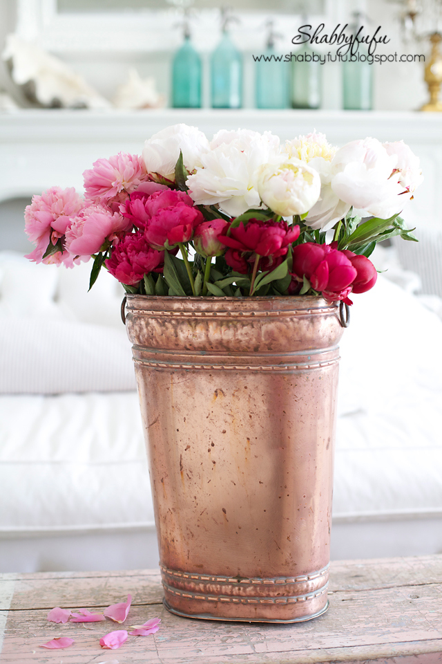 How To Clean Copper...And Peony Love