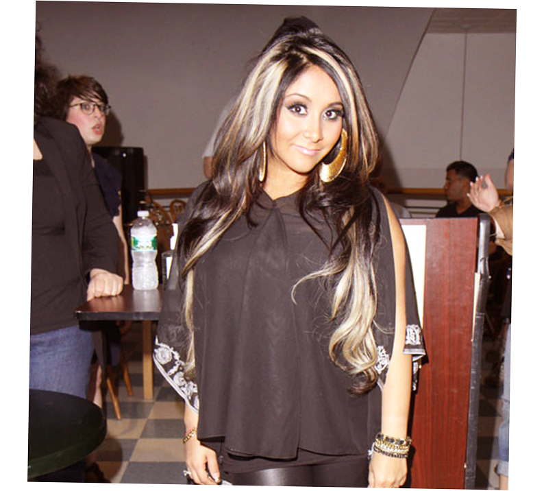 Black Hair With Blonde And Red Highlights Ellecrafts