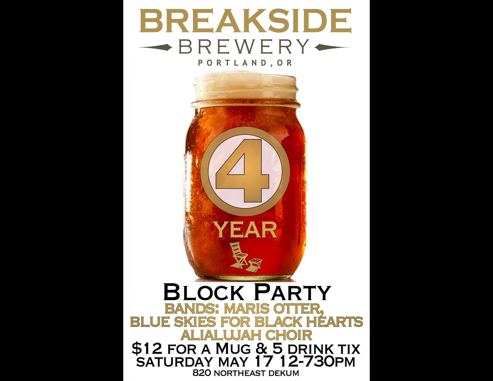 Breakside Brewery 4 Year Anniversary Block Party
